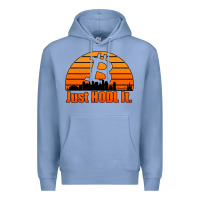 Just Hodl It New Orleans Skyline Retro Sunset Premium Hoodie | Teevron