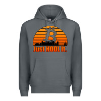 Rock just hodl it new orleans skyline retro sunset Premium Hoodie - Jasminsmagicworld