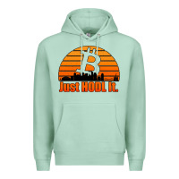 Seafoam just hodl it new orleans skyline retro sunset Premium Hoodie - Jasminsmagicworld