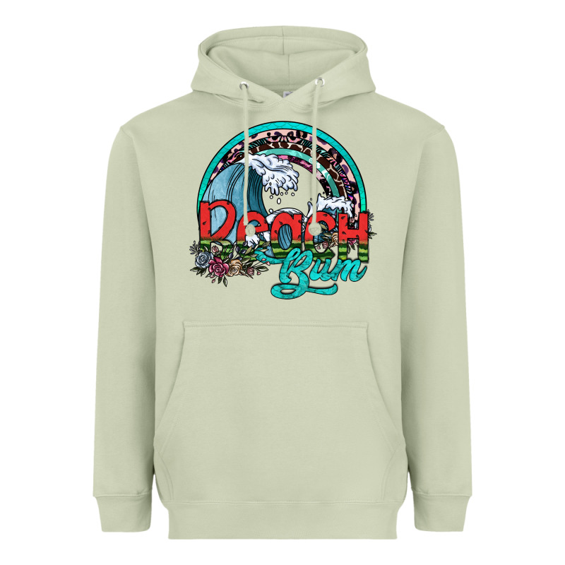 Beach Bum Heavyweight Hoodie by SublimationCraftShop | Teevron