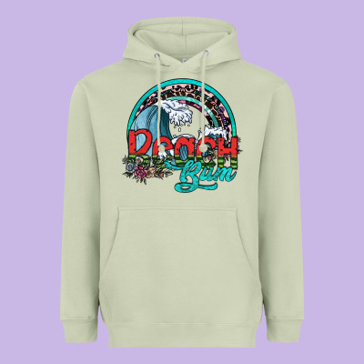Beach Bum Heavyweight Hoodie Designed By Sublimationcraftshop
