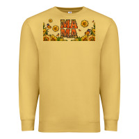 Antique Gold sunflowers and butterflies mama 16oz libbey cup Premium Sweatshirt - HRA Design Shop