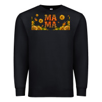 Black sunflowers and butterflies mama 16oz libbey cup Premium Sweatshirt - HRA Design Shop