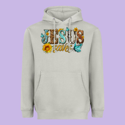 Jesus Saves Heavyweight Hoodie Designed By Hra Design Shop