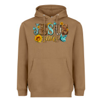 Toasted Coconut jesus saves Heavyweight Hoodie - HRA Design Shop