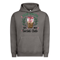 Pigment Tornado iced coffee social club Urban Hoodie - MaliasSmallBusiness