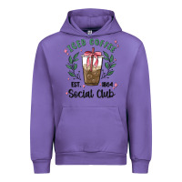 Tulip iced coffee social club Urban Hoodie - MaliasSmallBusiness