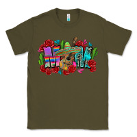 Army Green mom mexico Classic Tee - Zillion Design Studio