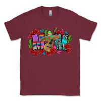 Burgundy mom mexico Classic Tee - Zillion Design Studio