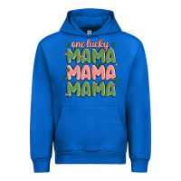 Cobalt one lucky mama Urban Hoodie - MaliasSmallBusiness