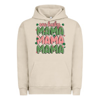 Pigment French Oak one lucky mama Urban Hoodie - MaliasSmallBusiness