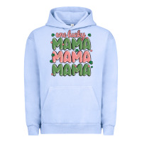 Pigment Grape Ice one lucky mama Urban Hoodie - MaliasSmallBusiness