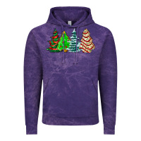 Cloud Purple Christmas tree cakes and Christmas trees  ado Vintage Hoodie - AdoDesignShop
