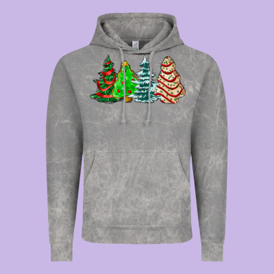 Christmas Tree Cakes And Christmas Trees  Ado Vintage Hoodie Designed By Adodesignshop
