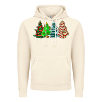 Vintage Artic Christmas tree cakes and Christmas trees  ado Vintage Hoodie - AdoDesignShop