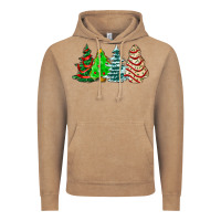 Vintage Coffee Christmas tree cakes and Christmas trees  ado Vintage Hoodie - AdoDesignShop