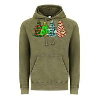 Vintage Olive Christmas tree cakes and Christmas trees  ado Vintage Hoodie - AdoDesignShop