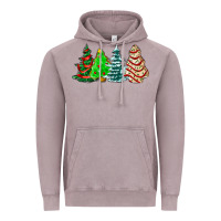 Vintage Zinc Christmas tree cakes and Christmas trees  ado Vintage Hoodie - AdoDesignShop