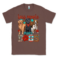 Chestnut less people more dogs Classic Tee - texasbilliewilder