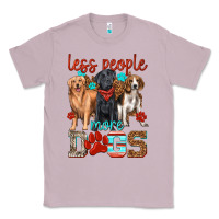 Lilac less people more dogs Classic Tee - texasbilliewilder