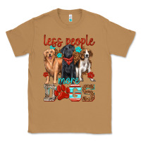 Toasted Coconut less people more dogs Classic Tee - texasbilliewilder