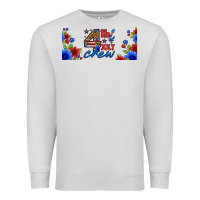 Dove Grey floral 4th of july crew 16oz libbey cup Premium Sweatshirt - HRA Design Shop