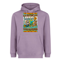 Lavender living on lake time air freshener Heavyweight Hoodie - HRA Design Shop