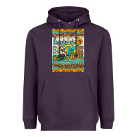 Plum living on lake time air freshener Heavyweight Hoodie - HRA Design Shop