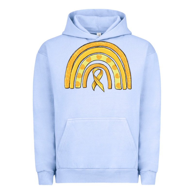 Childhood Cancer Awareness Rainbow Urban Hoodie by MaliasSmallBusiness | Teevron