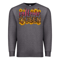 Charcoal Heather caffeine queen Premium Sweatshirt - HRA Design Shop