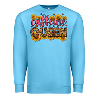 Ocean Blue caffeine queen Premium Sweatshirt - HRA Design Shop