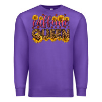 Purple caffeine queen Premium Sweatshirt - HRA Design Shop