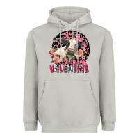 Moon Dust be my valentine holstein cow valentine's day Heavyweight Hoodie - FaDigitalArtStudio