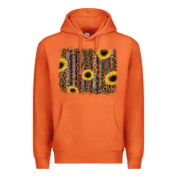 Carrot sunflowers serape leopard Premium Hoodie - RanaPortraitStore