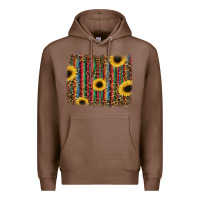 Chestnut sunflowers serape leopard Premium Hoodie - RanaPortraitStore