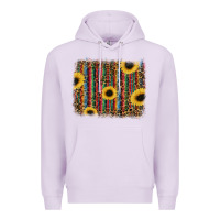 Lilac sunflowers serape leopard Premium Hoodie - RanaPortraitStore