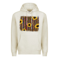 Sunflowers Serape Leopard Premium Hoodie | Teevron
