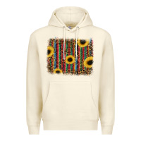 Sandshell sunflowers serape leopard Premium Hoodie - RanaPortraitStore