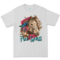 Dove Grey free spirit appaloosa horse Premium Tee - LillyAllenDesigns