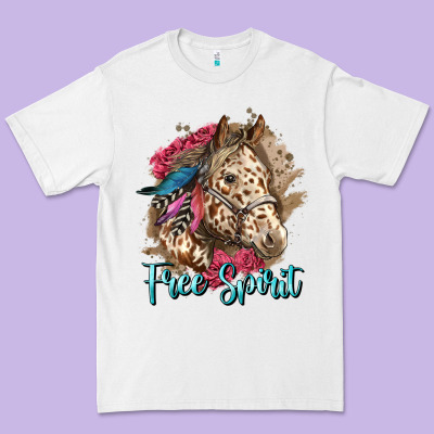 Free Spirit Appaloosa Horse Premium Tee Designed By Lillyallendesigns