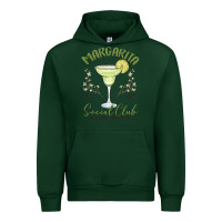 Forest Green margarita social club Urban Hoodie - MaliasSmallBusiness
