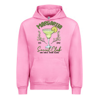 Fuchsia Pink margarita social club Urban Hoodie - MaliasSmallBusiness