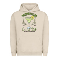 Pigment French Oak margarita social club Urban Hoodie - MaliasSmallBusiness
