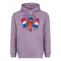 Lavender 4th of July ice creams Heavyweight Hoodie - Neo Western