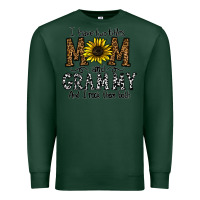 Sports Green i have two titles mom and grmmh and i rock them both Premium Sweatshirt - CowhideDigitalArt