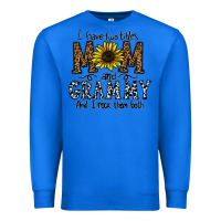 True Royal i have two titles mom and grmmh and i rock them both Premium Sweatshirt - CowhideDigitalArt