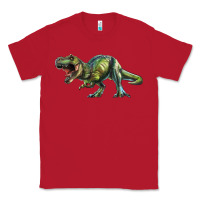 Red t rex dinosaur Classic Tee - RanaPortraitStore