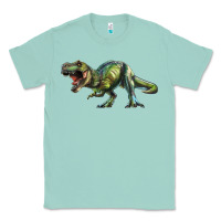 Seafoam t rex dinosaur Classic Tee - RanaPortraitStore