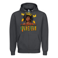 Smoke beautiful black queen Zipper Hoodie - texasbilliewilder
