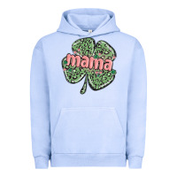 Pigment Grape Ice leopard shamrock mama Urban Hoodie - MaliasSmallBusiness